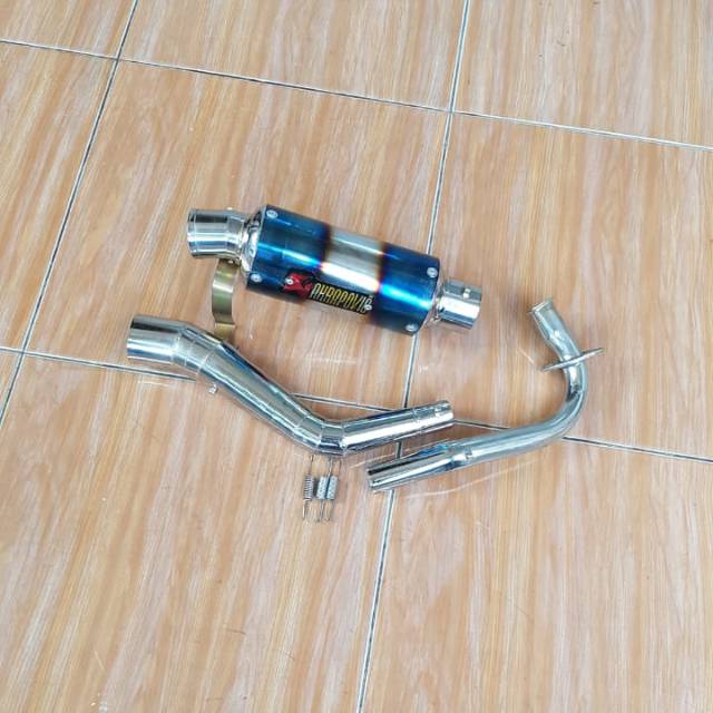 KNALPOT MIO J-MIO M3-MIO SOUL GT AKRAPOVIC OVAL