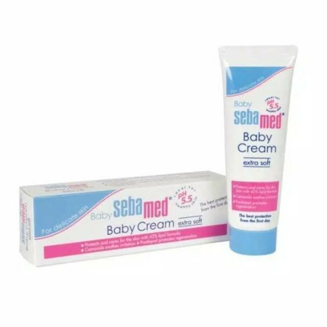 Sebamed Baby Cream Extra Soft 50mL / krim pelembab bayi tube 50 mL