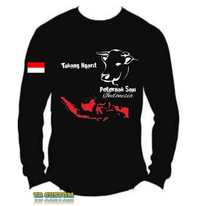 kaos tukang ngarit/kaos sapi