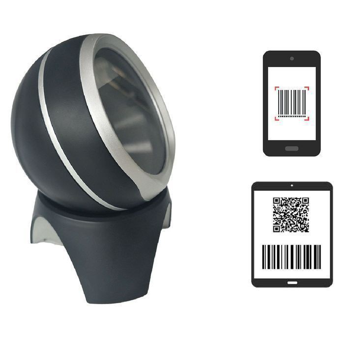 PROMO SCANNER BARCODE OMNI 1D & 2D IWARE BS-8210 BS8210 ( QR CODE/PDF 417 )