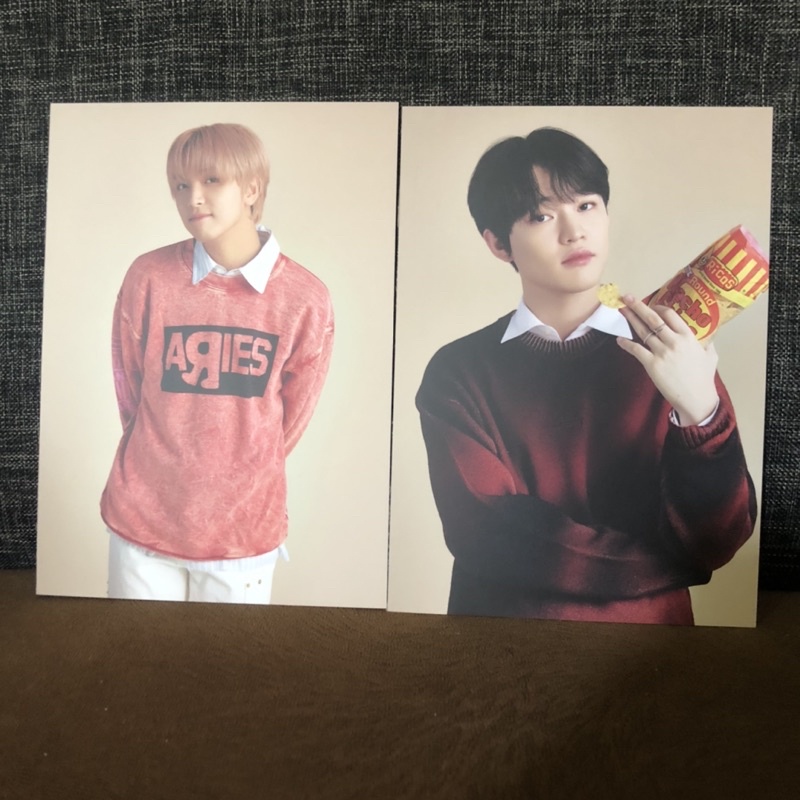POSTCARD NCT DREAM SPECIAL EVENT DREAM CINEMA PAIRING HAECHAN CHENLE OFFICIAL