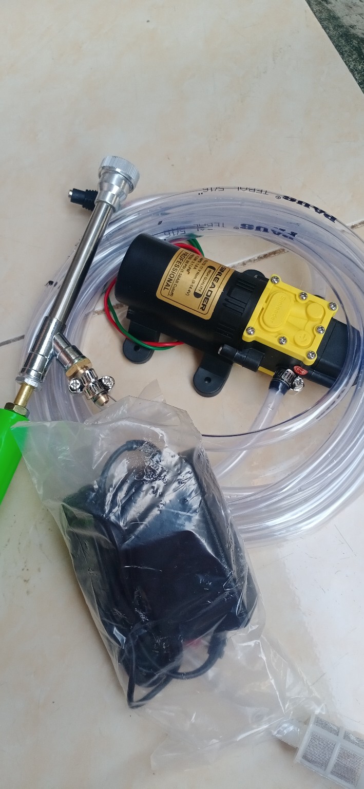 Paket Hemat Pompa 12v Alat Cuci Motor Sprayer Portable Steam Ongkir Cuma 1 Kg