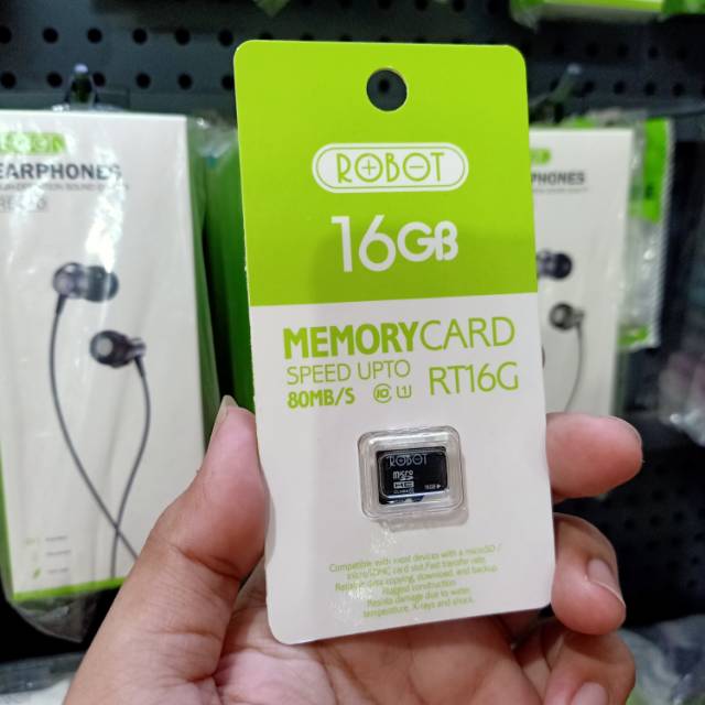 ROBOT memori card 16GB ORIGINAL