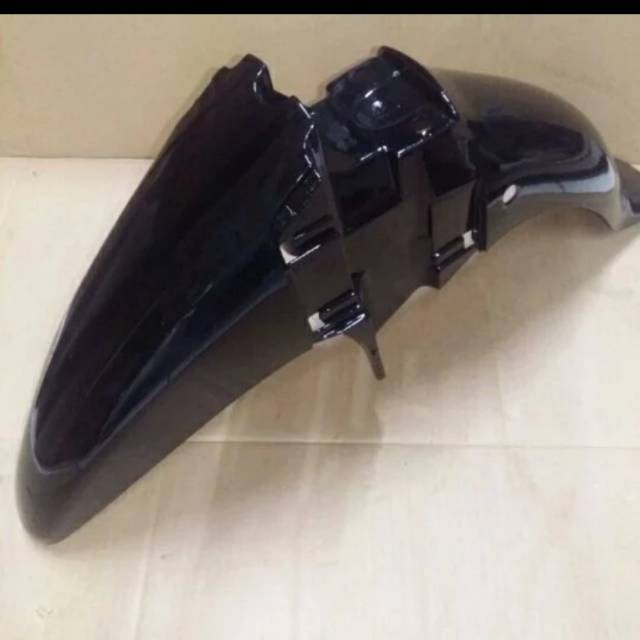 cover body Spakbor depan JUPITER Z BURHAN, hitam terlaris