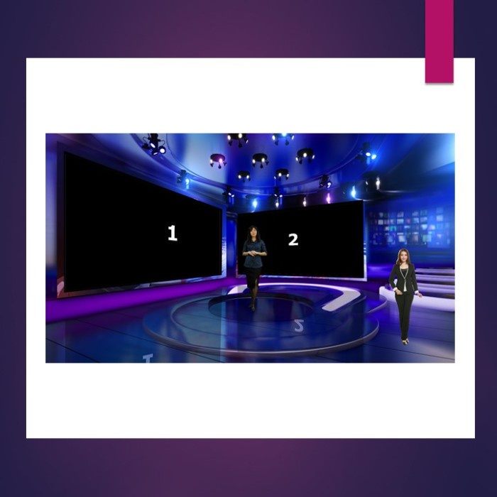 Virtual Set 3d vMIX - STUDIO-03