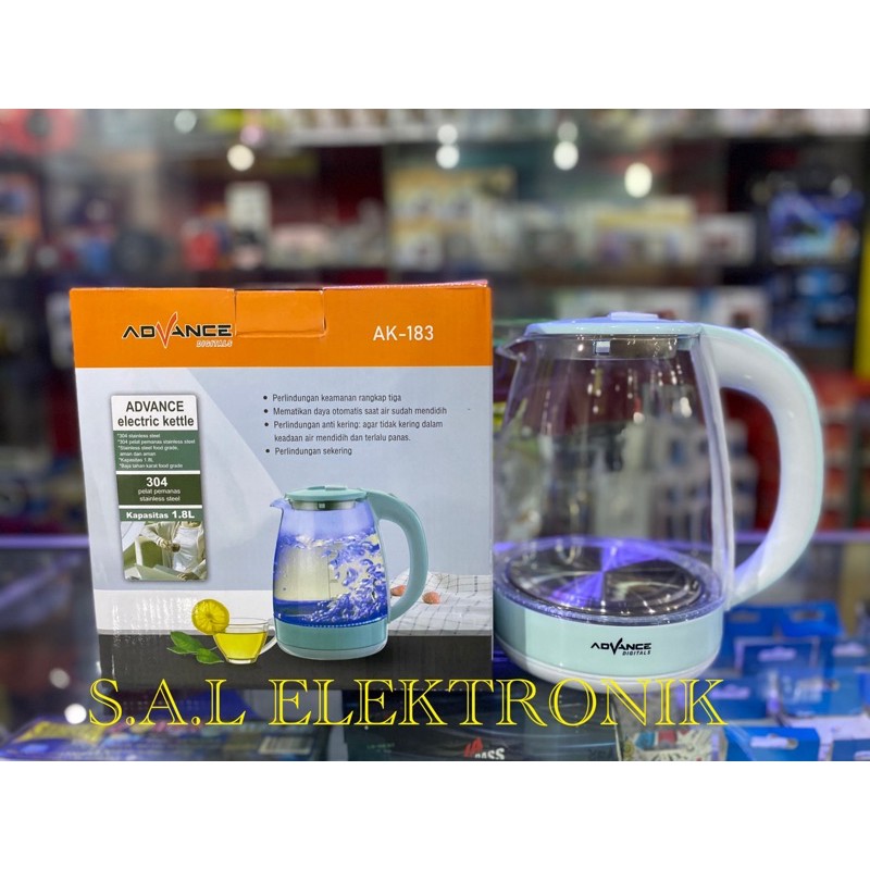 Teko Kettle Mug Listrik Pemanas Air