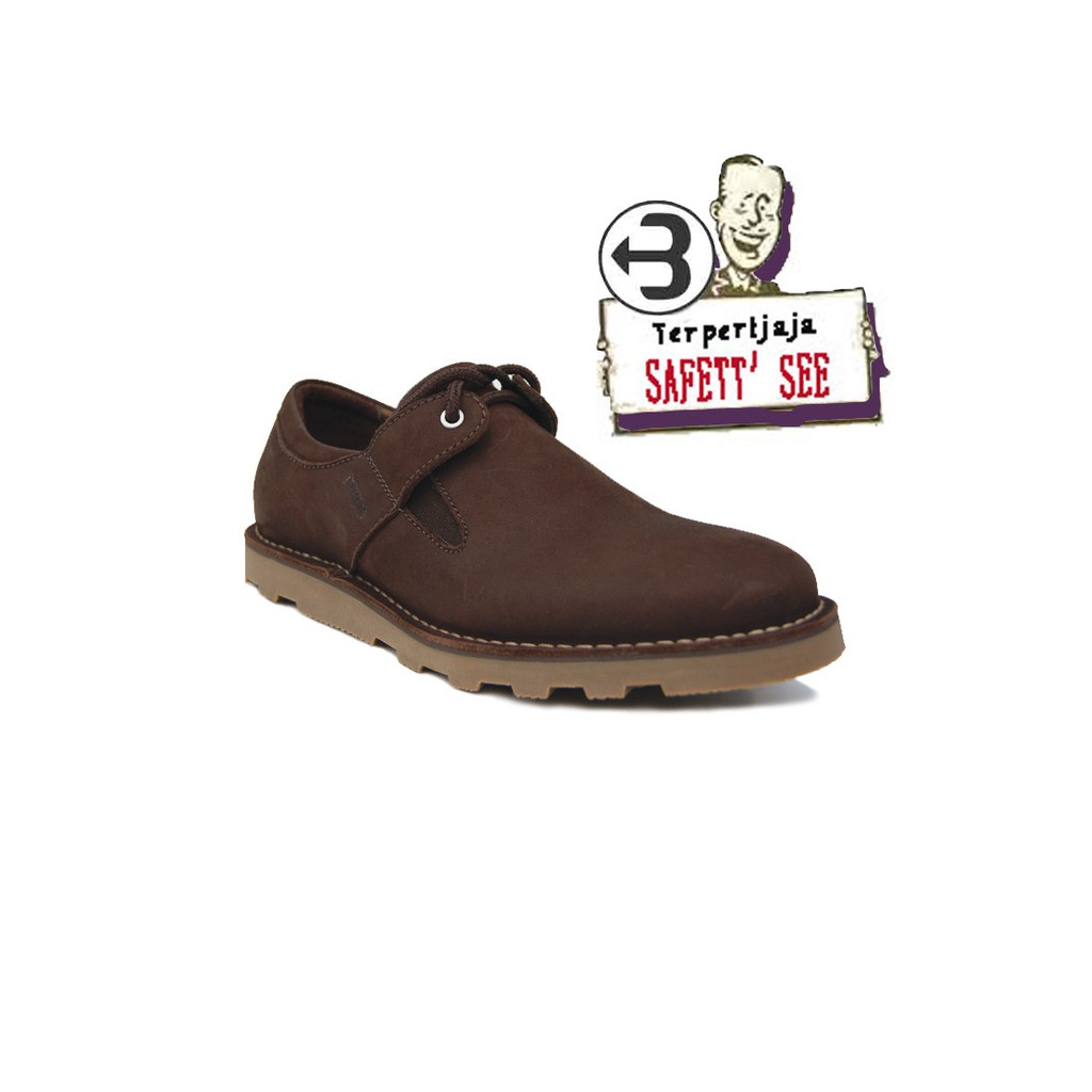 Sepatu Kulit Borsa - Caribou Badger