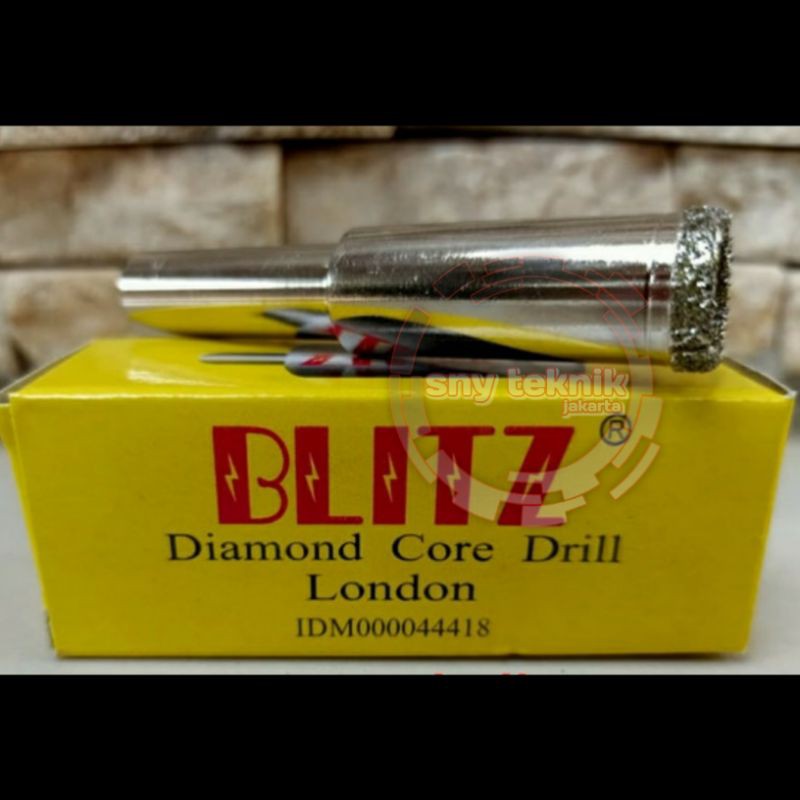 Original Mata Bor Kaca BLITZ Diamond Core Drill 28mm