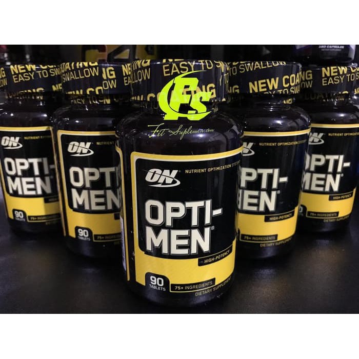Original Product>> Optimen On 90 Soft Gels Suplemen Fitnes Multivitamin Opti Men Promo 