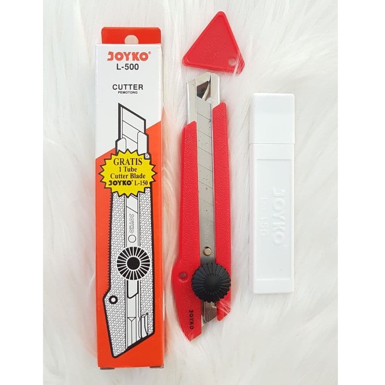 

[PCS] CUTTER / PEMOTONG KERTAS JOYKO L-500 BESAR FREE REFILL*