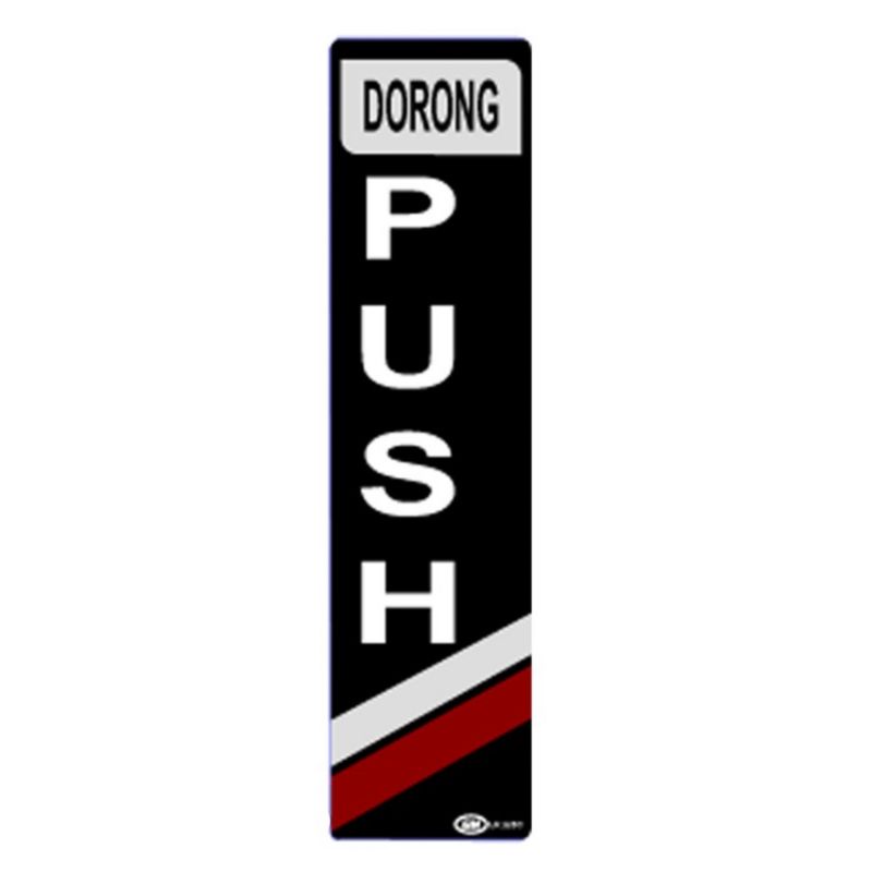 

Papan Tanda / Sign Board / Label Acrylic PUSH LK 228 C