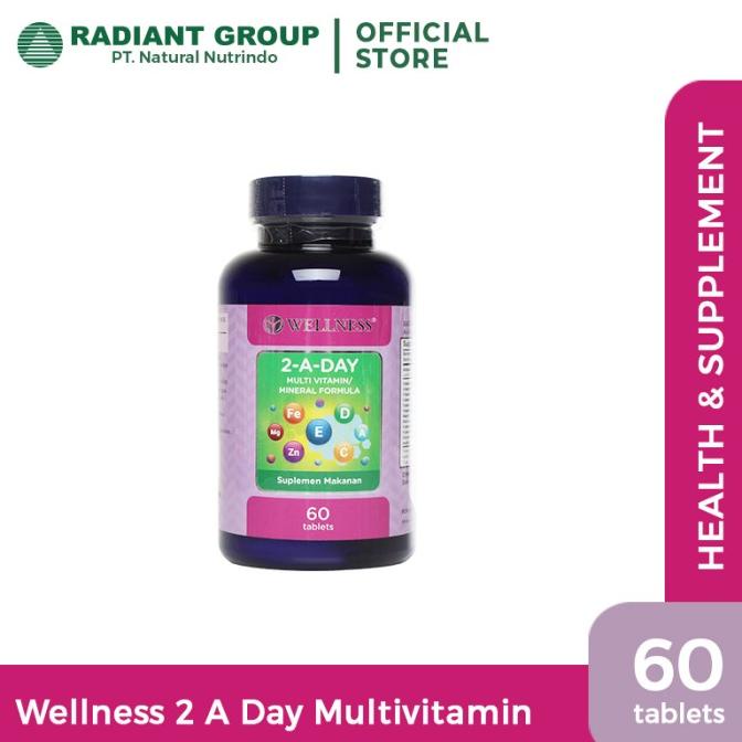 Wellness Multivitamin/Mineral 2-A-Day ( 60 )