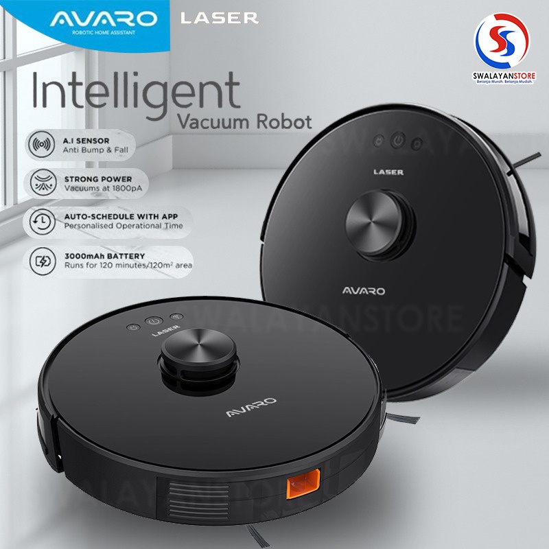 AVARO laser Inteligent Vacuum Cleaner Robot