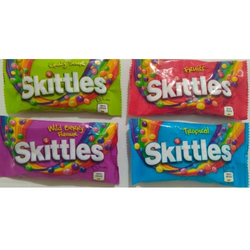 Jual SKITTLES WILD BERRY | Shopee Indonesia