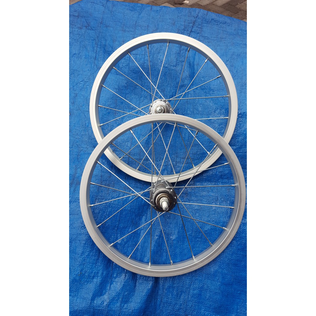 wheel set velg sepeda 16 lengkap