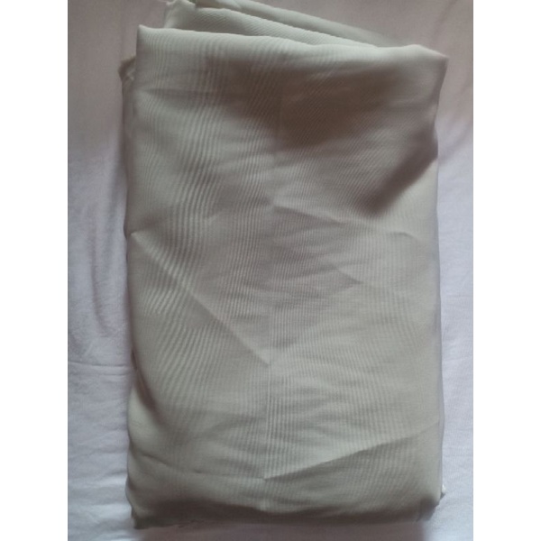 KAIN WOLFIS POLOS ABU HIJAU (50 cm = Rp. 11.000)