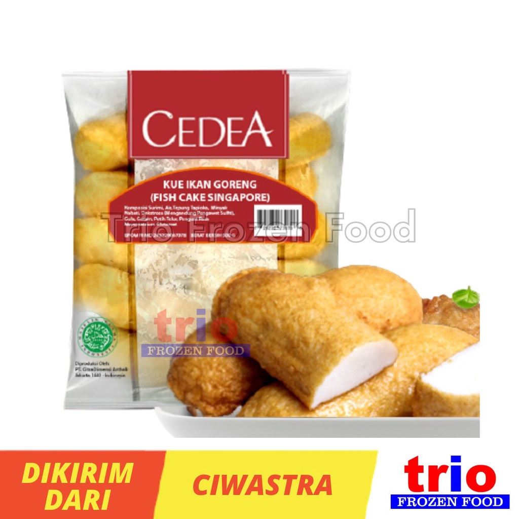 Cedea Fish Cake Singapore 500gr / Otak-Otak Singapore