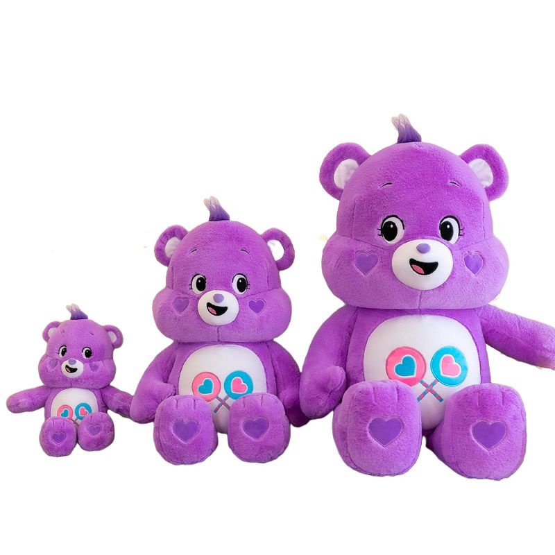 New Care Bears Cartoon Plush Toy Cute Rainbow Bear Soft Doll Child Companion Doll