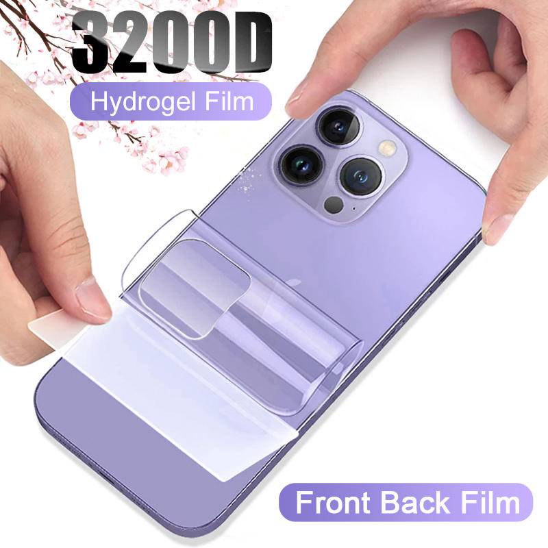 Film Pelindung Layar Hydrogel Matte Untuk iPhone 13 12 11 Pro Max Mini X XR XS Max 7 8 6 6s Plus SE 2020 2022