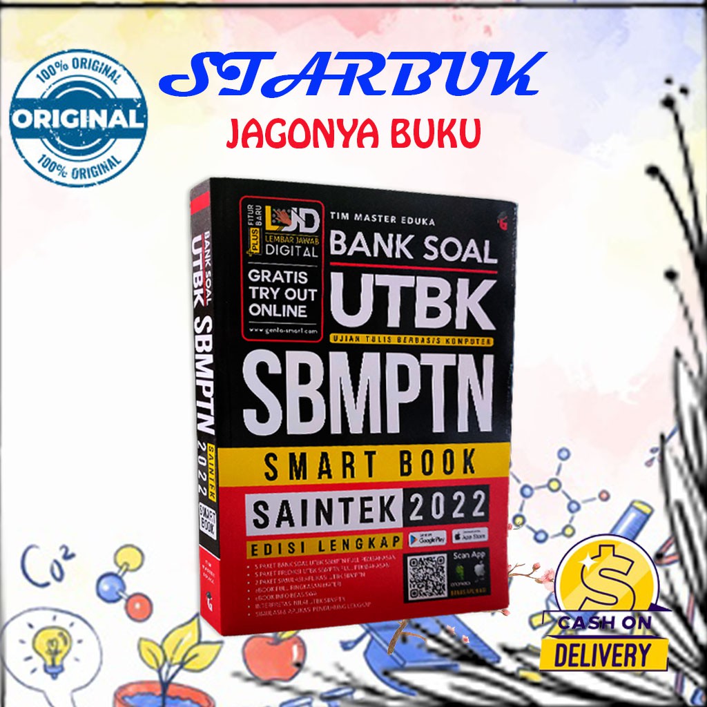 BUKU SBMPTN 2022 SAINTEK : BANK SOAL UTBK SBMPTN SAINTEK 2022 - BUKU UTBK SAINTEK