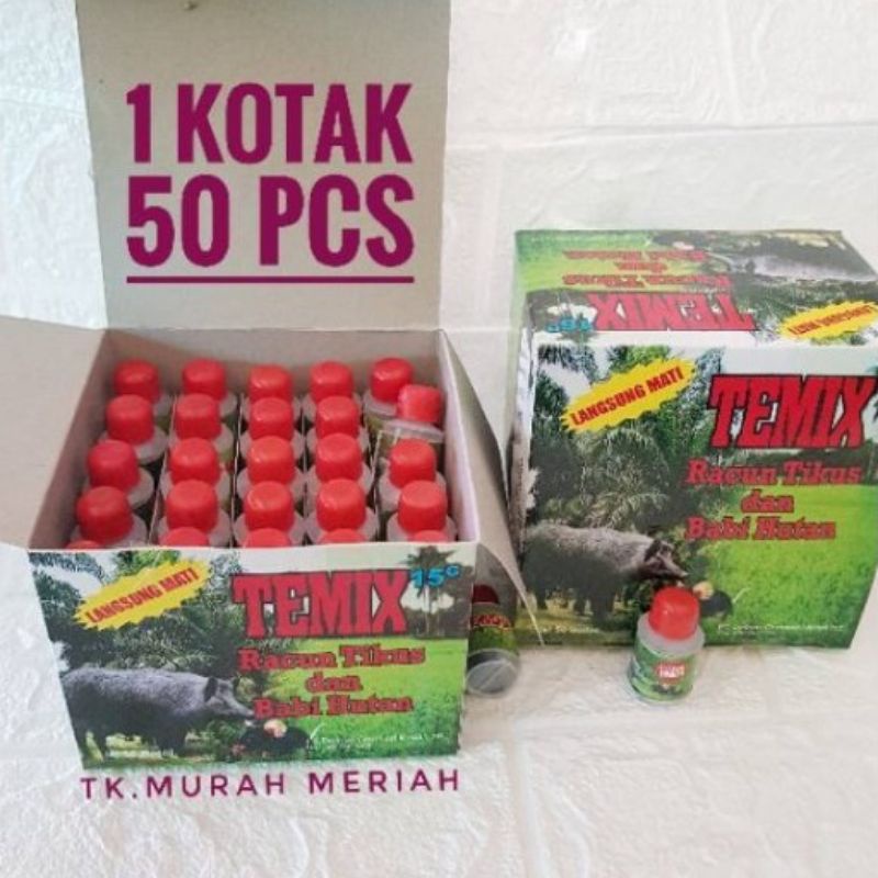 temix racun tikus dan babi