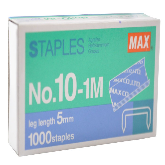

STAPLES MAX NO 10