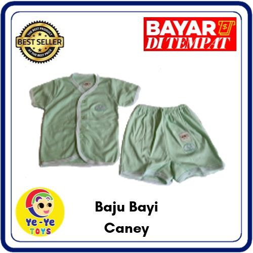 Baju Setelan Bayi Caney Polos