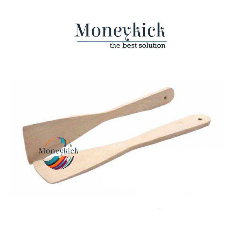 Sodet kayu Spatula Sodet Kayu Spatula Kayu panjang 34 Cm