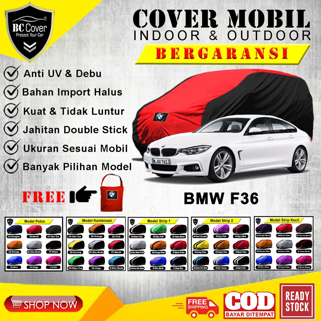 Body Cover Mobil Sedan BMW F36, Sarung Mobil BMW Seri 5 F36, Tutup Pelindung Penutup Outdoor