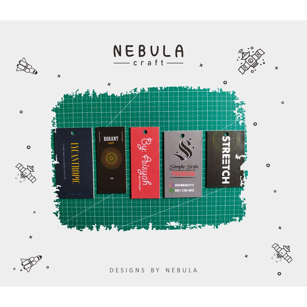 

Hang Tag Tebal (Tebal 1,5mm / 900g) Untuk Warna Gelap