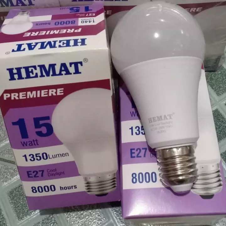 Lampu Led Hemat Premier 15w By Visicom Nyala Terang Lampu Premium