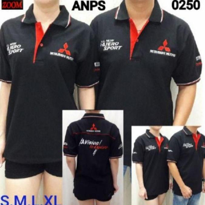 Kaos kerah Mitsubishi Pajero
