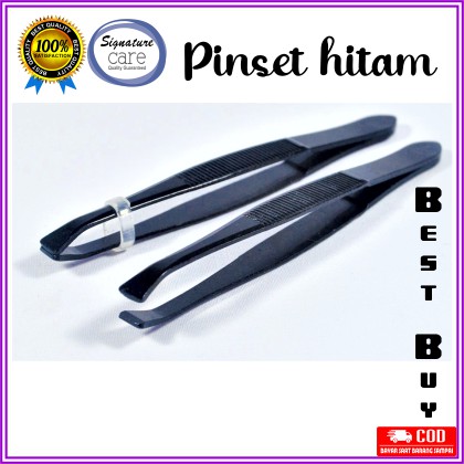 Pinset Pingset Bulu Mata Eyelash Extension Simple Besi Tahan Lama Awet Murah