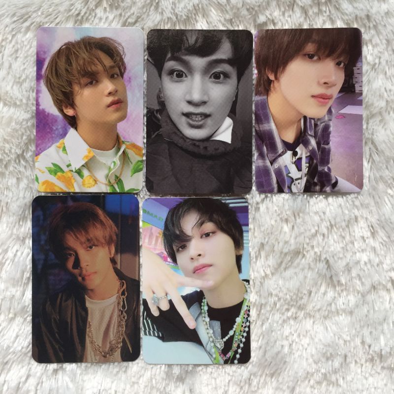 haechan pc photocard nct dream lenti helfut hello future mfal the first 4x6 glimo glitch mode prokey