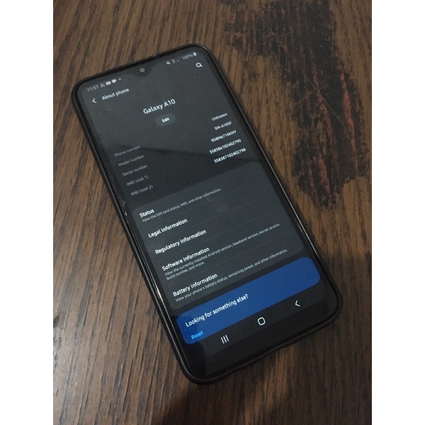 Samsung Galaxy A10s Second 2019