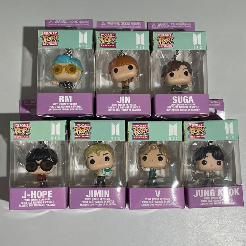BTS FUNKO DYNAMITE FIGURE KEYCHAIN