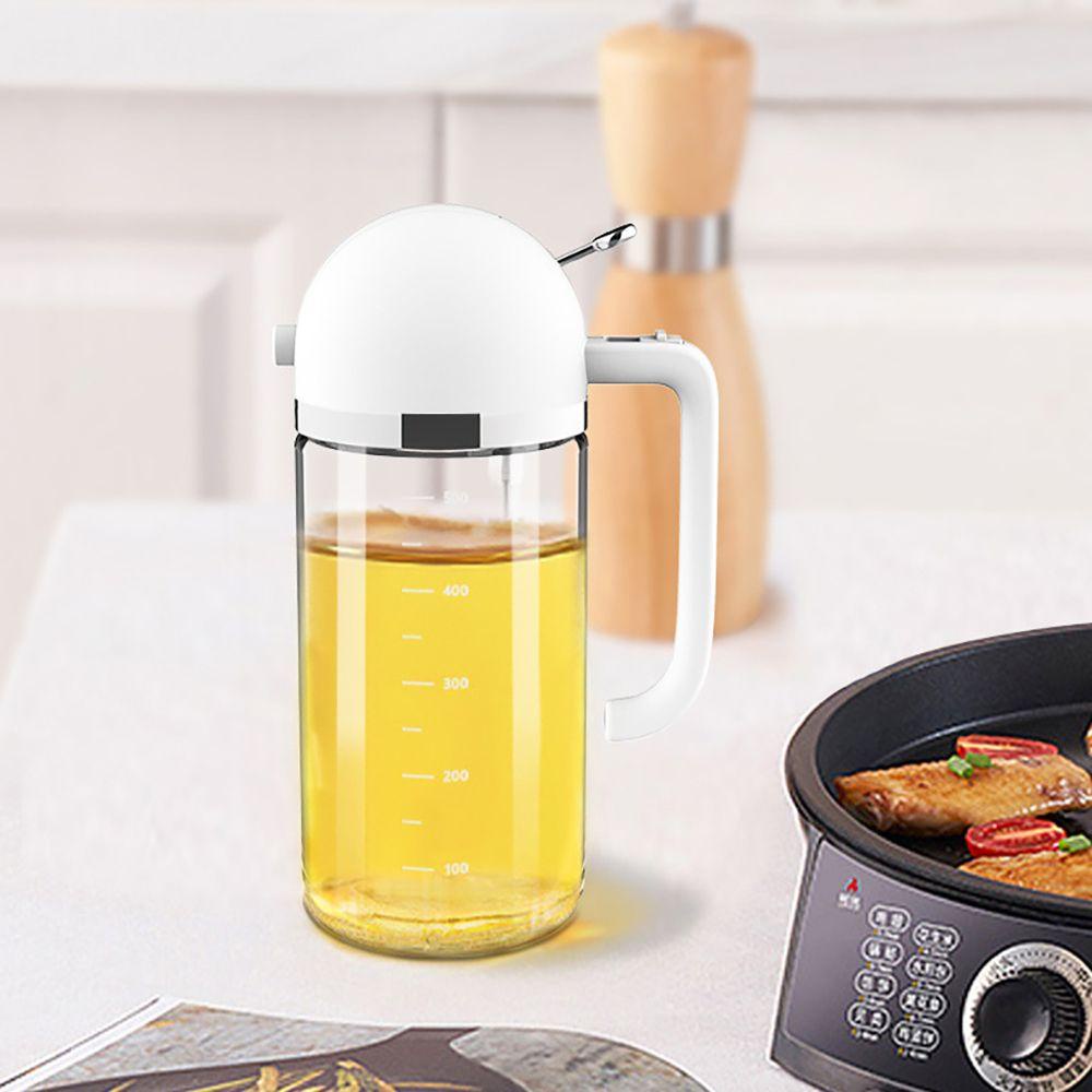 [Elegan] Oil Sprayer Kaca 2in1 Botol Minyak Untuk Masak Olive Oil Cuka Saos Aksesoris Dapur