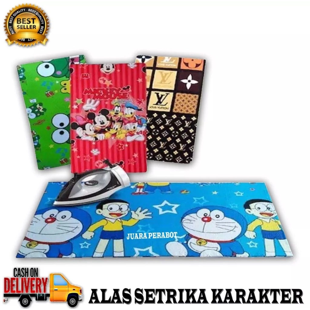 Alas Setrika Busa Anti Panas/Alas gosokan /Alas Setrika Meja Lipat Duduk/Alas Setrika Karakter/Alas Setrika Murah Kualitas Tinggi/Alas Setrika baju RaffasyaFZ shop