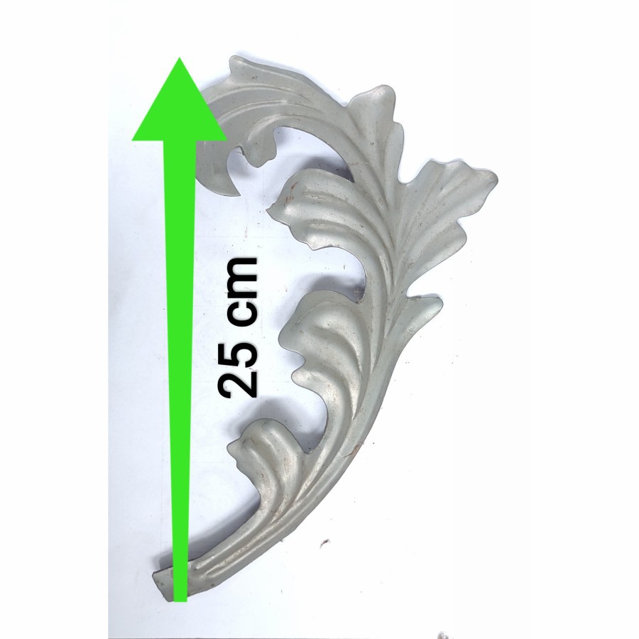 Ornamen Pagar Plat Daun Klasik Rembyak