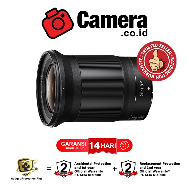 NIKKOR Z 20mm f/1.8 S - Lensa Nikon Z