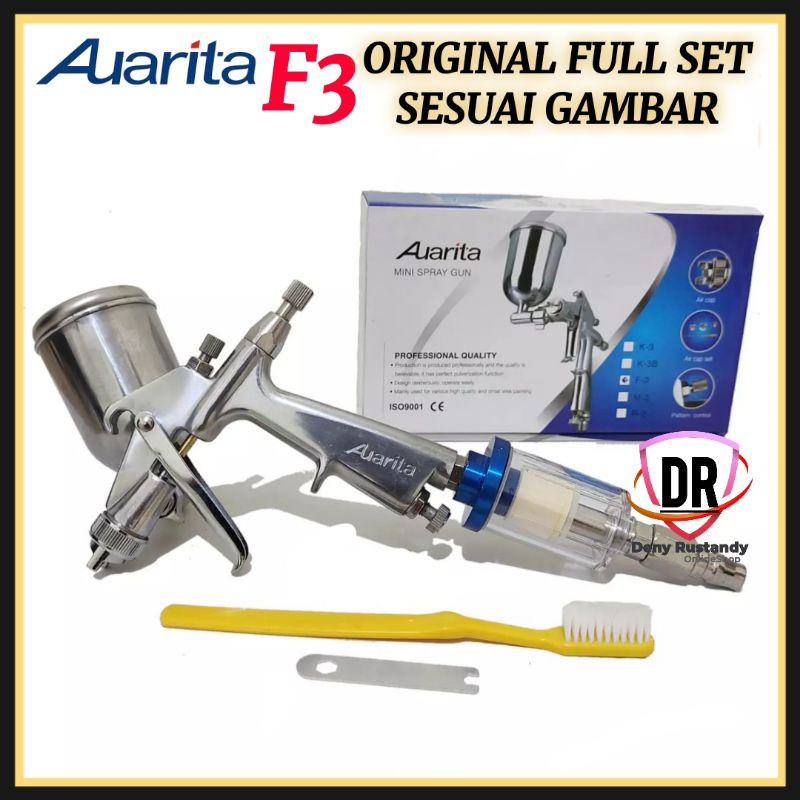 Jual Spray Gun Auarita F Nozzle Mm Plus Water Separator Indonesia Shopee Indonesia