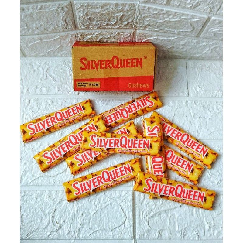 

Silverqueen cashew 28 gr isi 10