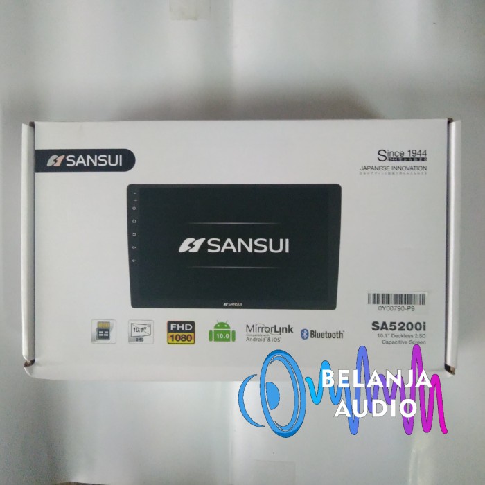 Head unit double din android sansui android 9inch - 10inch murah