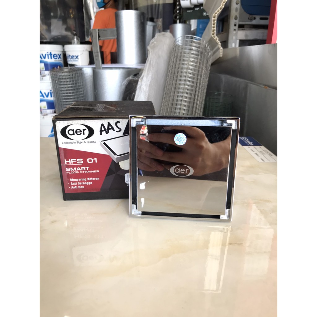 Afur Stainless Steel Saringan Kamar Mandi AER