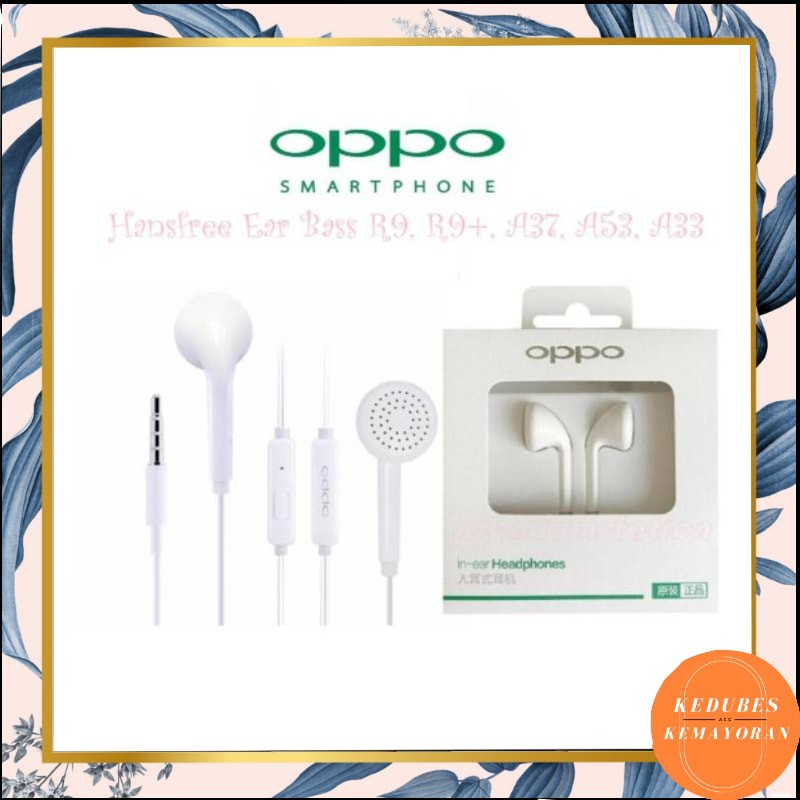 Headset Oppo R9 / Handsfree Oppo R9