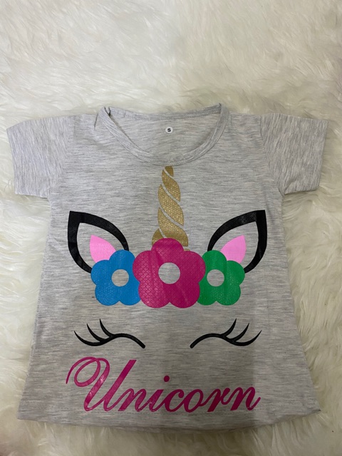 Kaos anak cewek (UNICORN)2-9 tahun