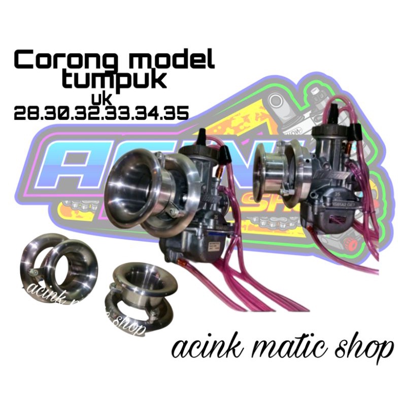 VELOCITY CORONG KARBU MODEL TUMPUK HEREX UK 28 30 32 33 34 35