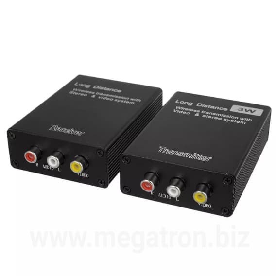 Audio Video Sender point to point (pemancar &amp; penerima) - 3 Watt