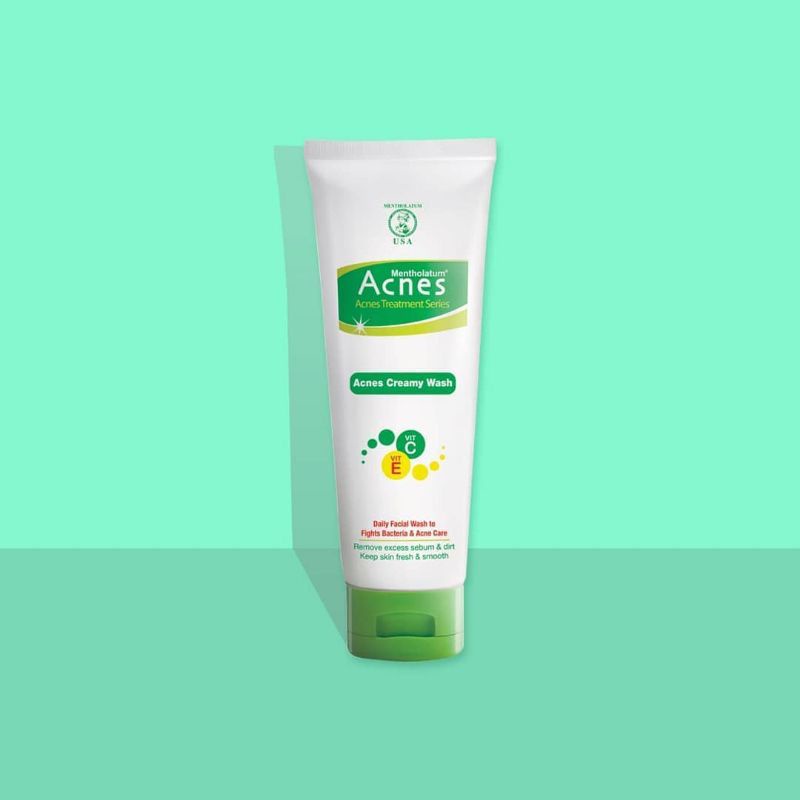 ✿ELYSABETHME✿ 𝖆𝖈𝖓𝖊𝖘 ACNES Creamy face wash sabun wajah facial mengobati jerawat acne pembersih muka