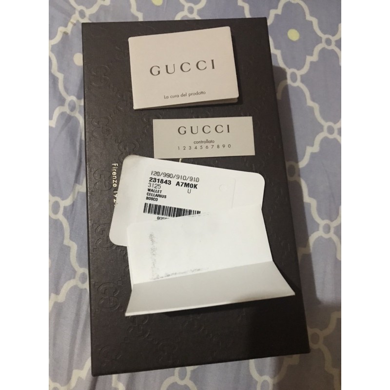 Gucci wallet authentic